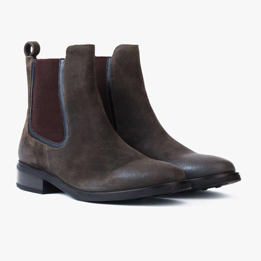 Women | Duchess | Dark Olive Suede