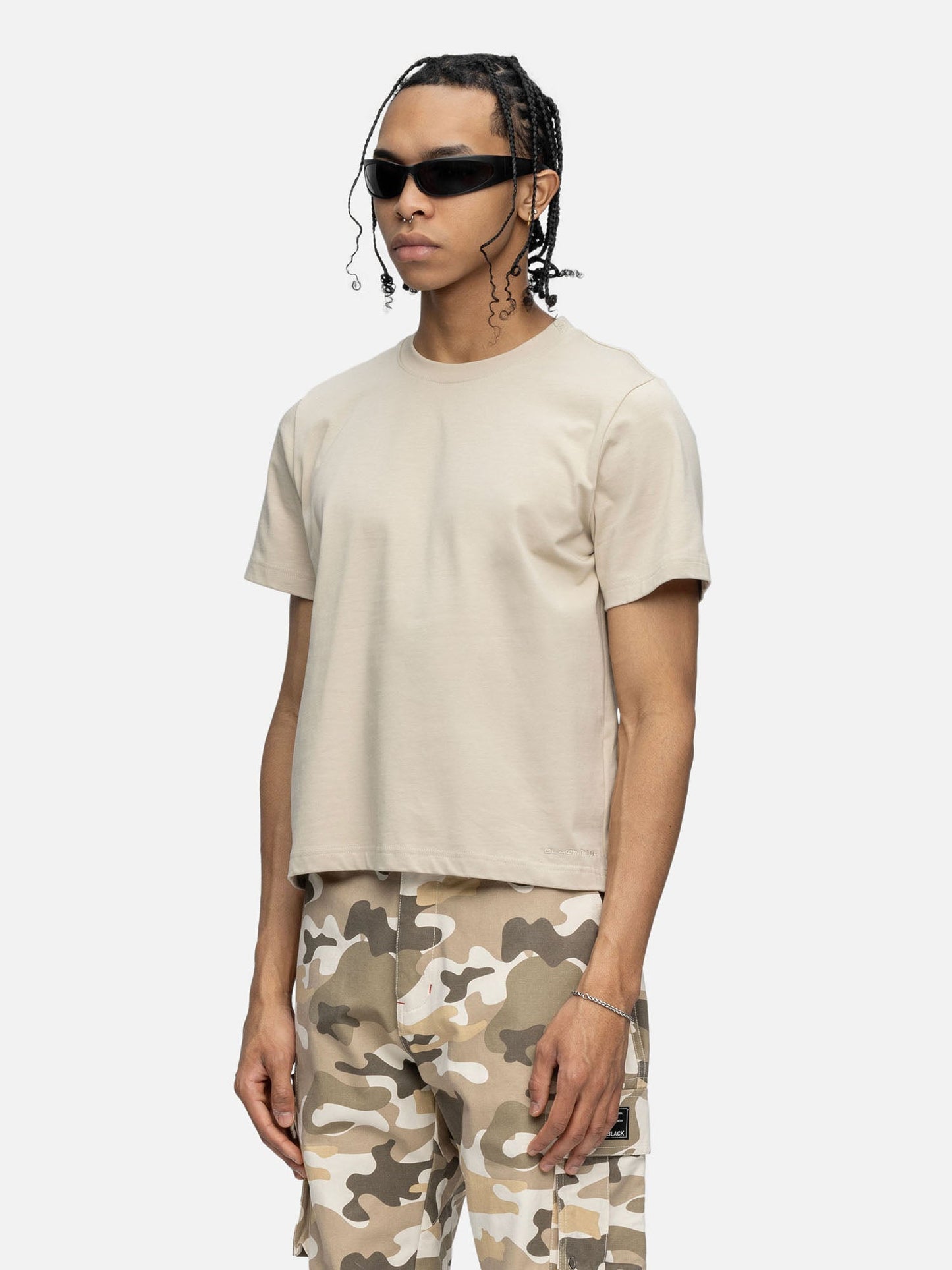 CROPPED T-SHIRT BIRCH