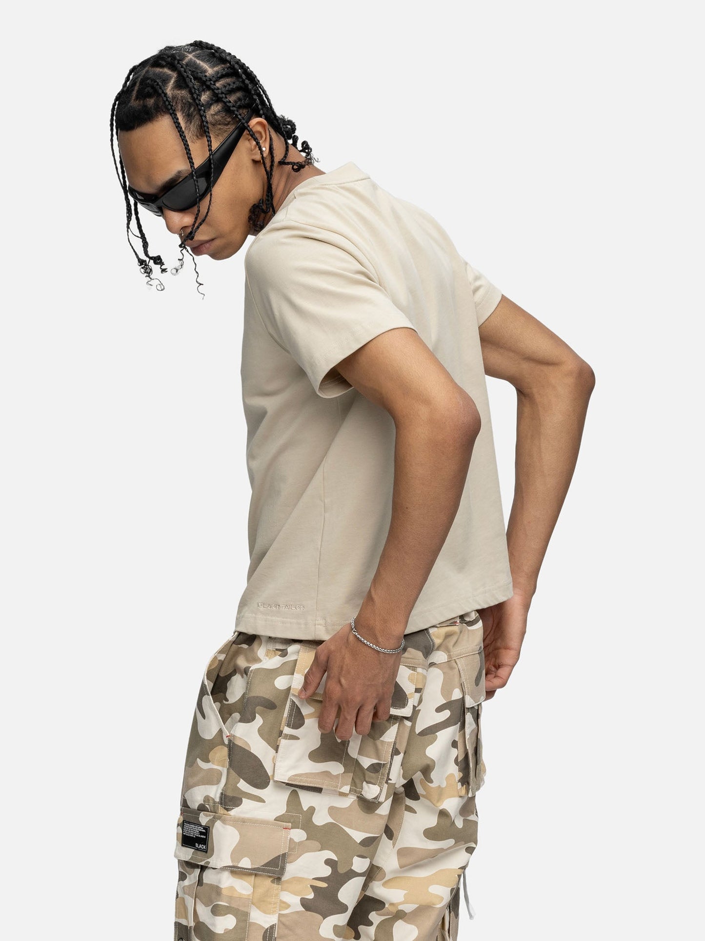 CROPPED T-SHIRT BIRCH