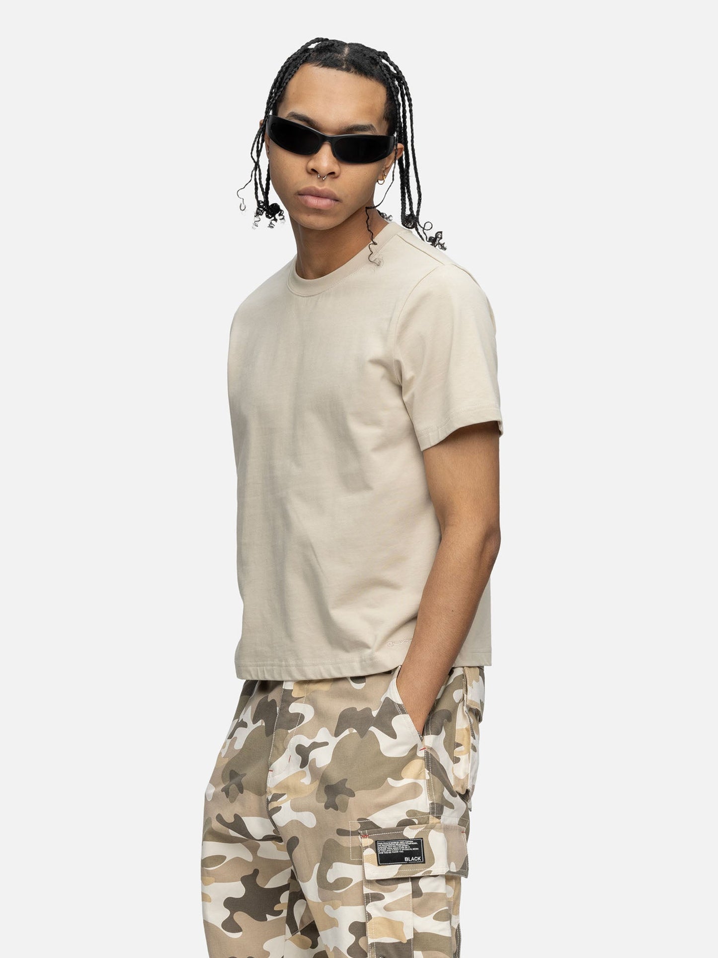 CROPPED T-SHIRT BIRCH