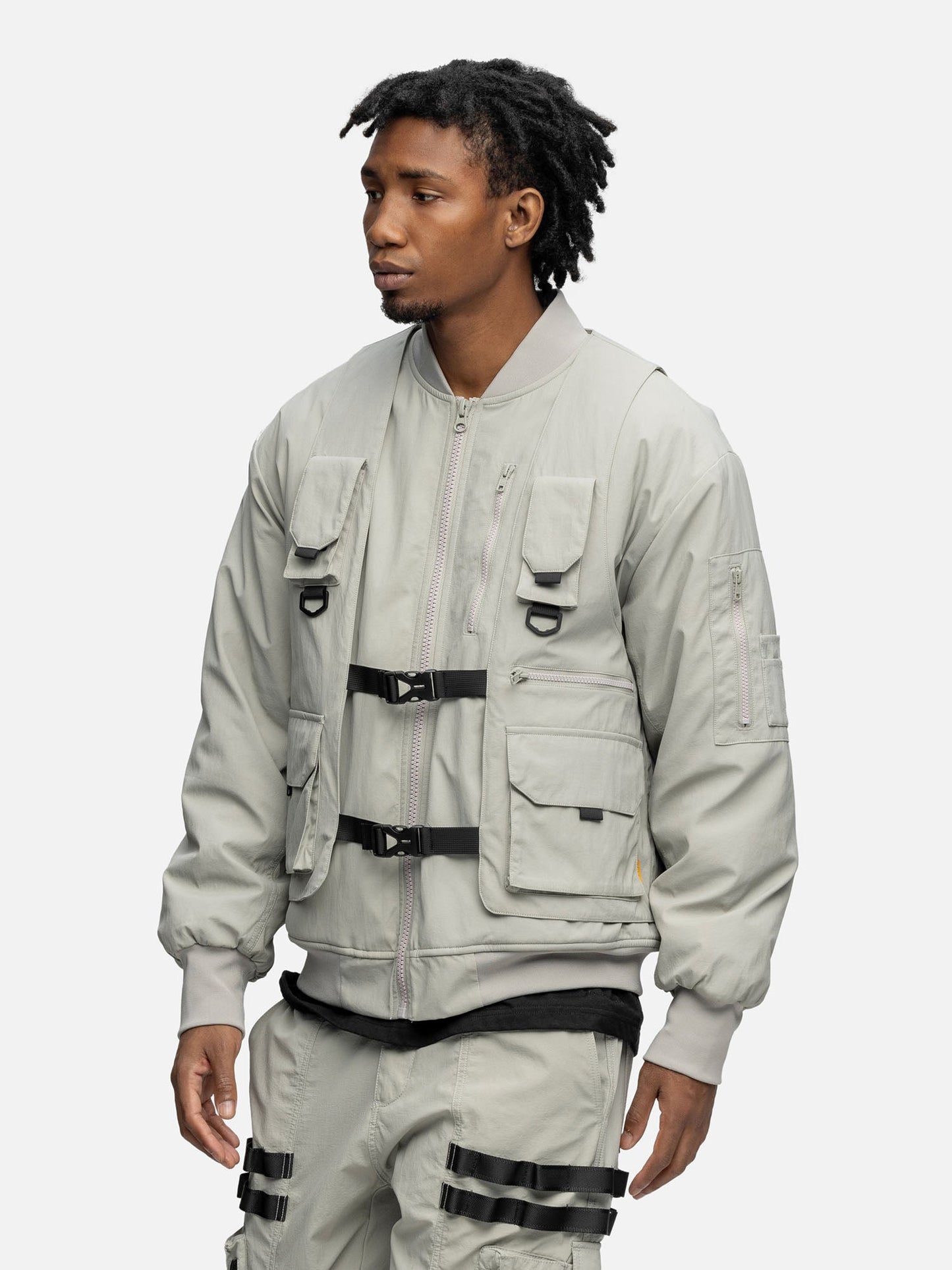 BOMBER JACKET STONE