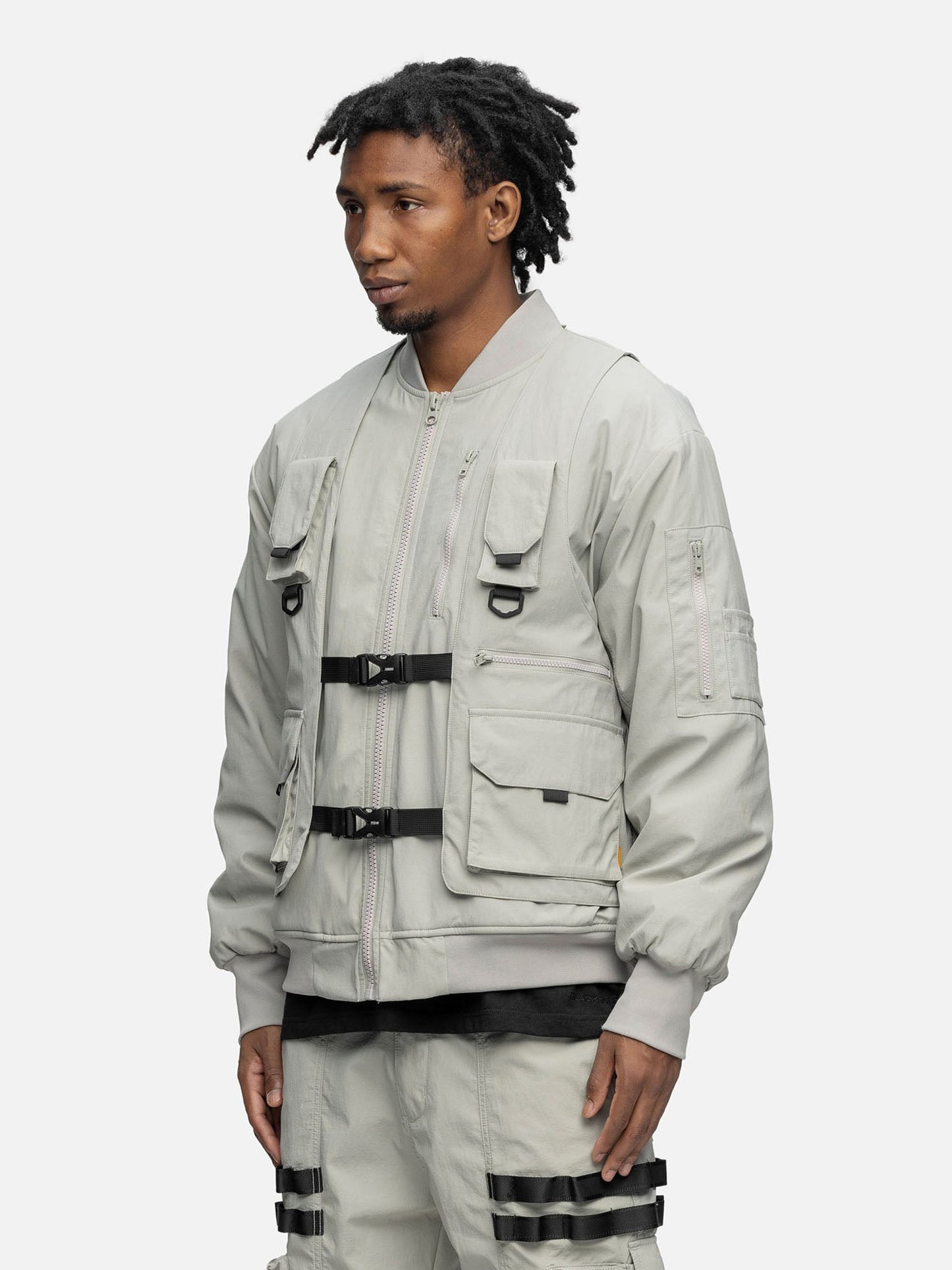 BOMBER JACKET STONE
