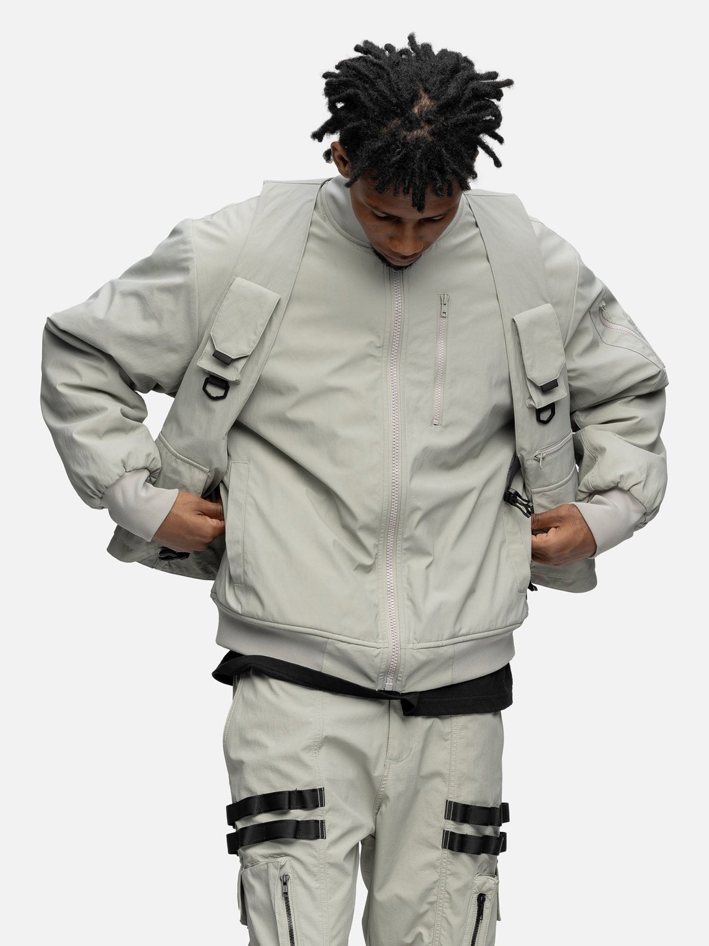 BOMBER JACKET STONE