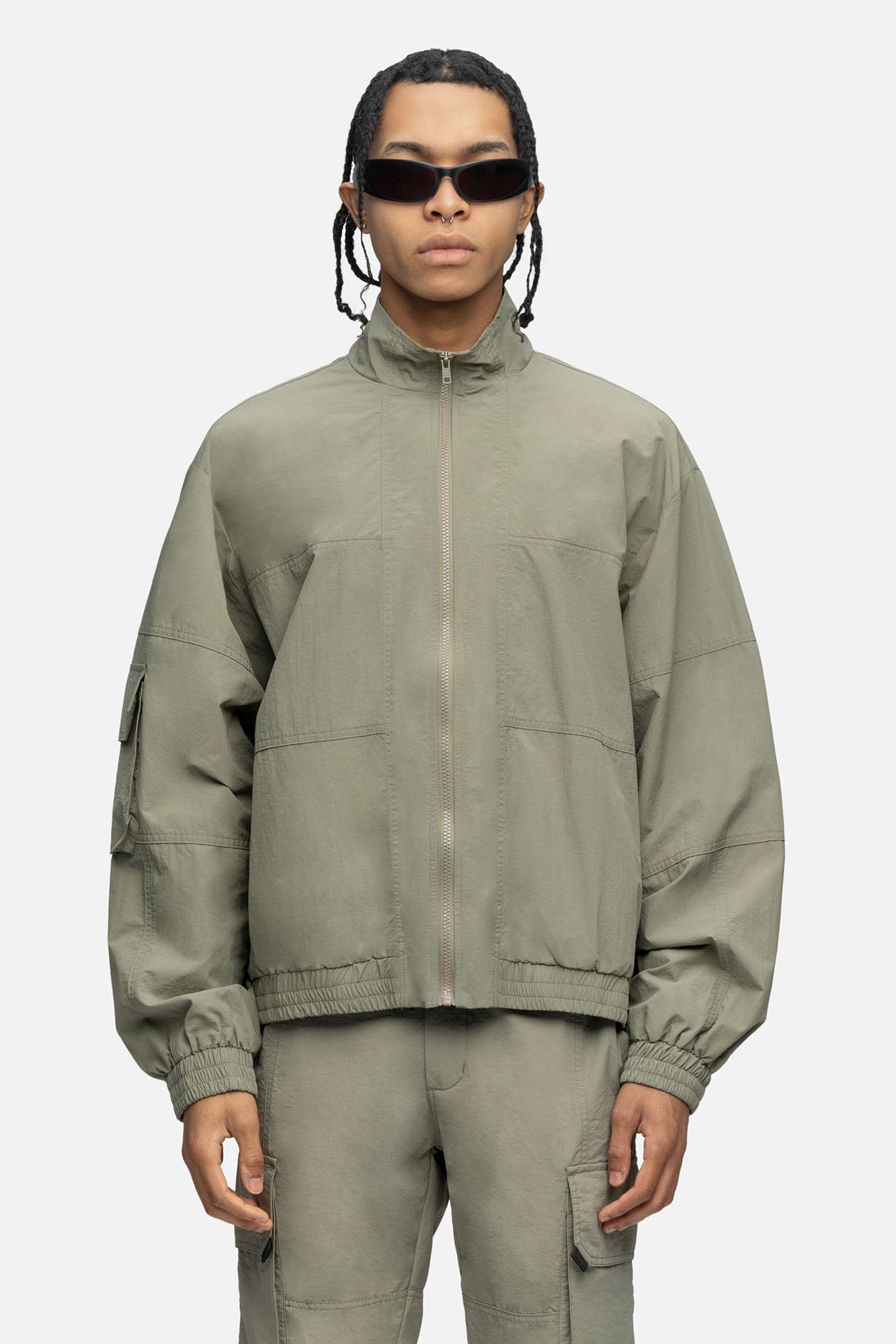 OVERSIZED JACKET SAGE
