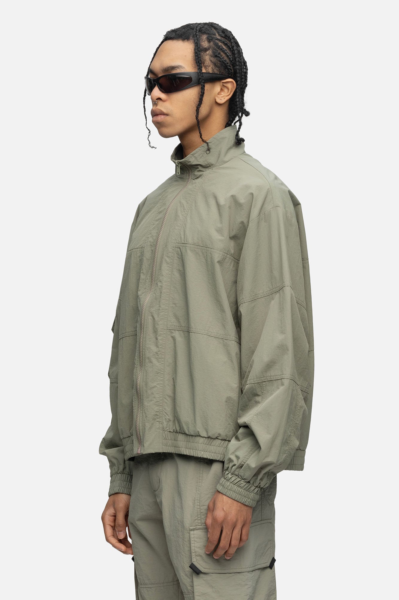 OVERSIZED JACKET SAGE