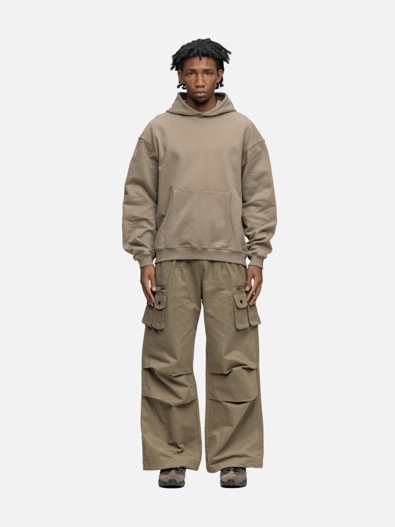 OVERSIZED HOODIE CEMENT