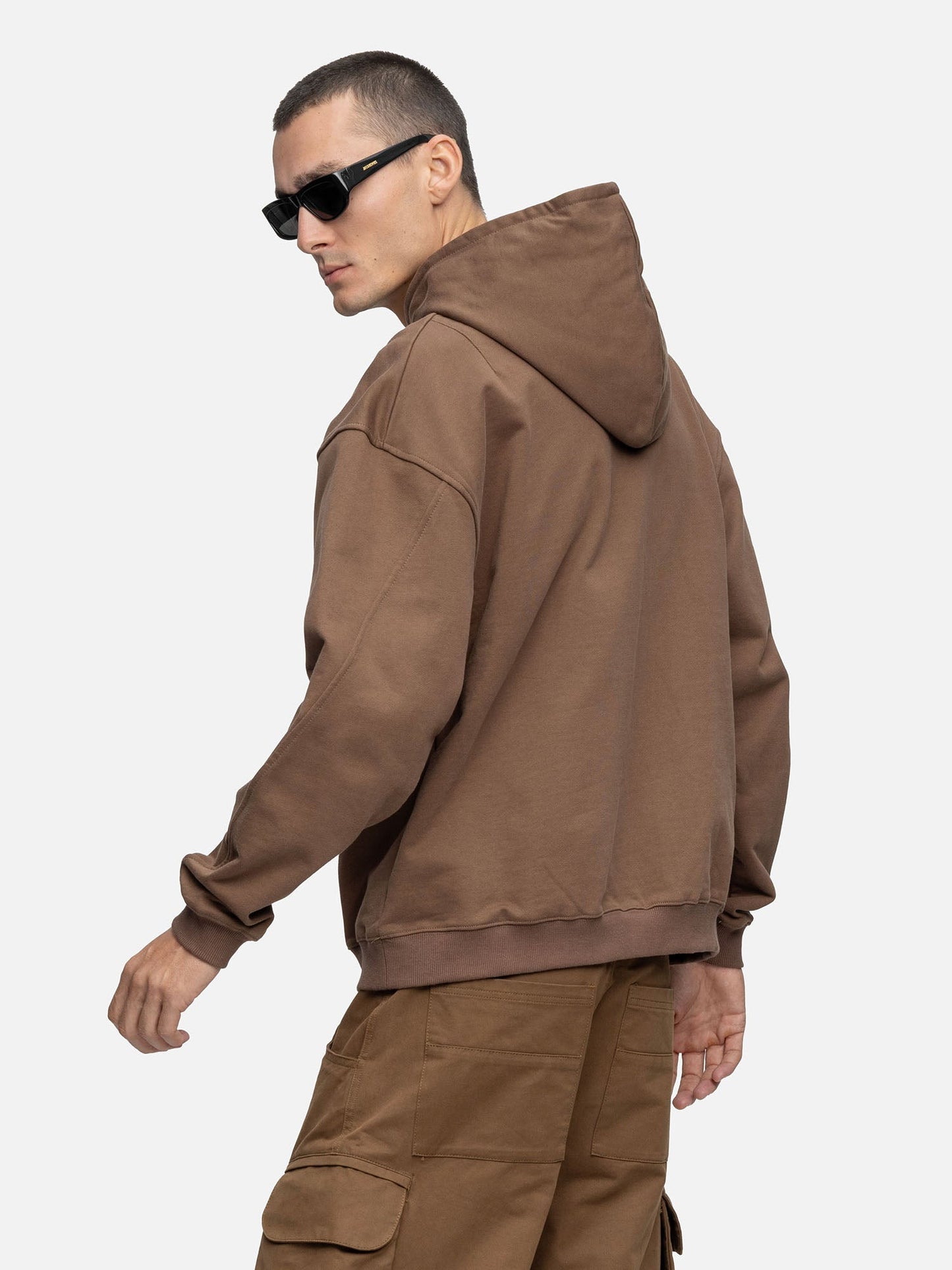 OVERSIZED HOODIE COCOA