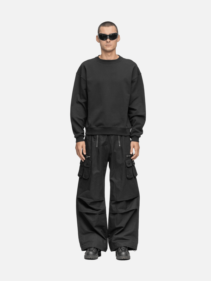 OVERSIZED SWEATSHIRT BLACK
