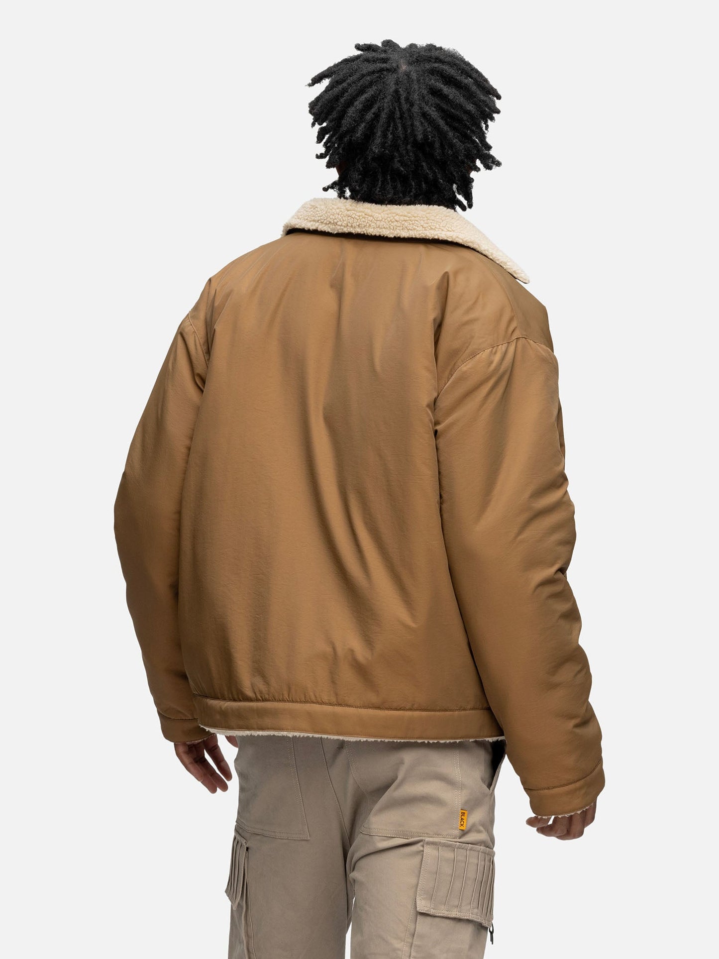 FLEECE JACKET BROWN