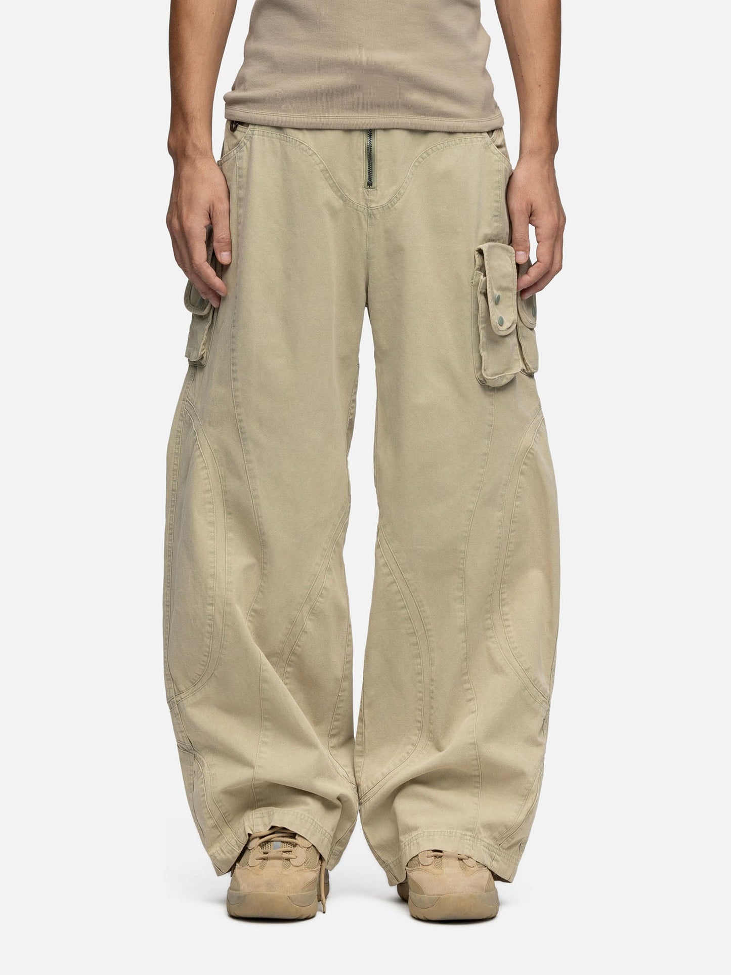 W6 CARGO WASHED GREEN