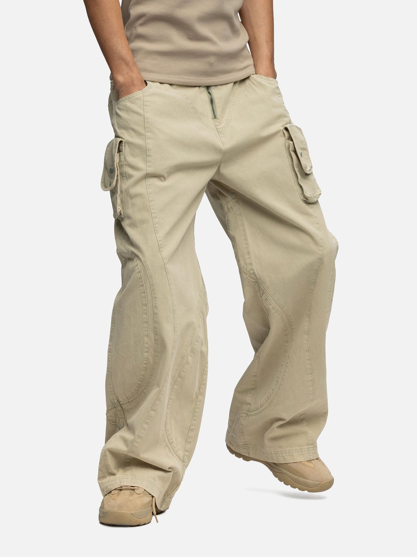 W6 CARGO WASHED GREEN