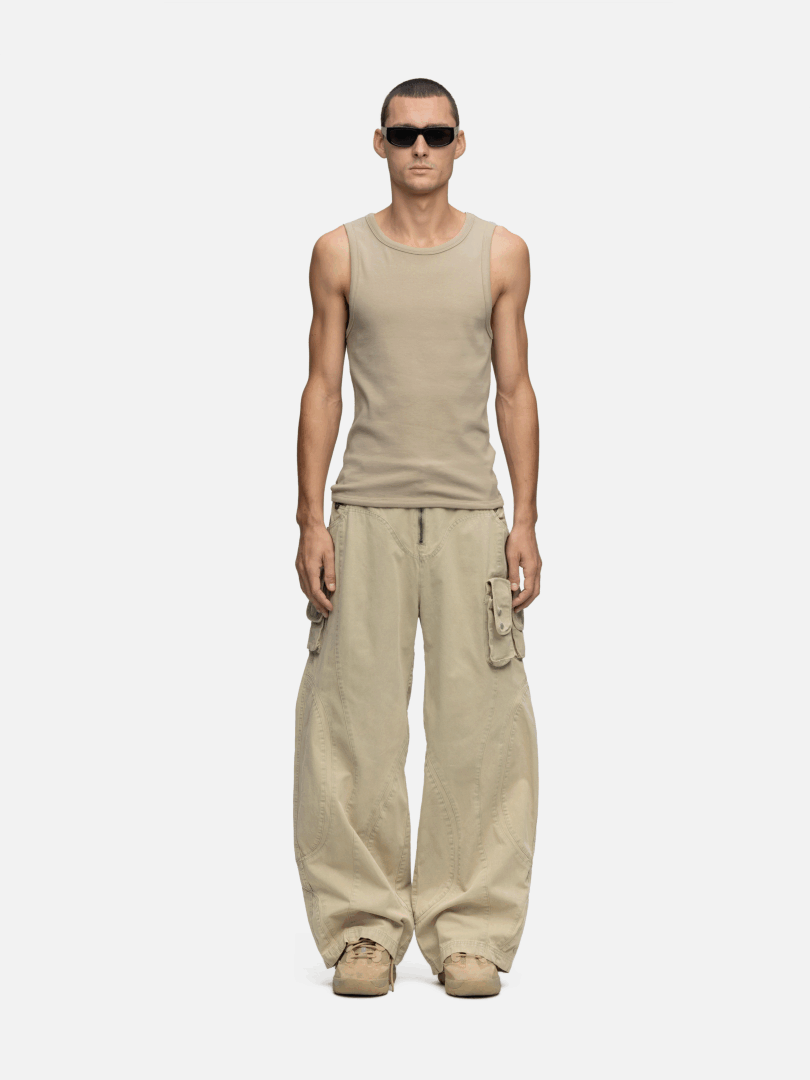 W6 CARGO WASHED GREEN