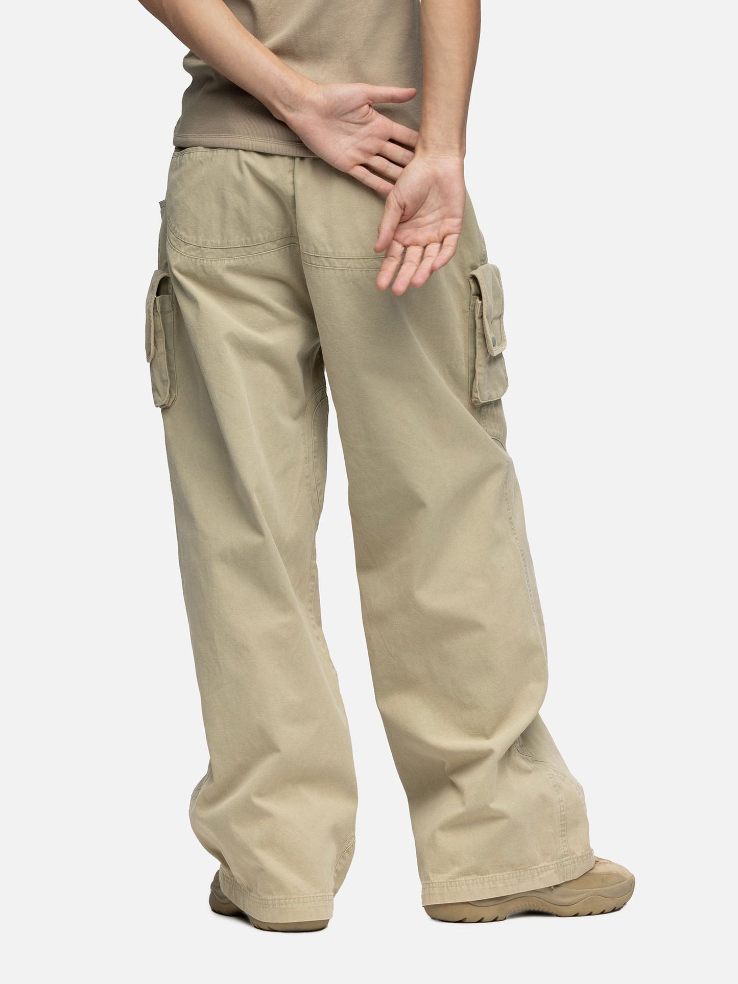 W6 CARGO WASHED GREEN