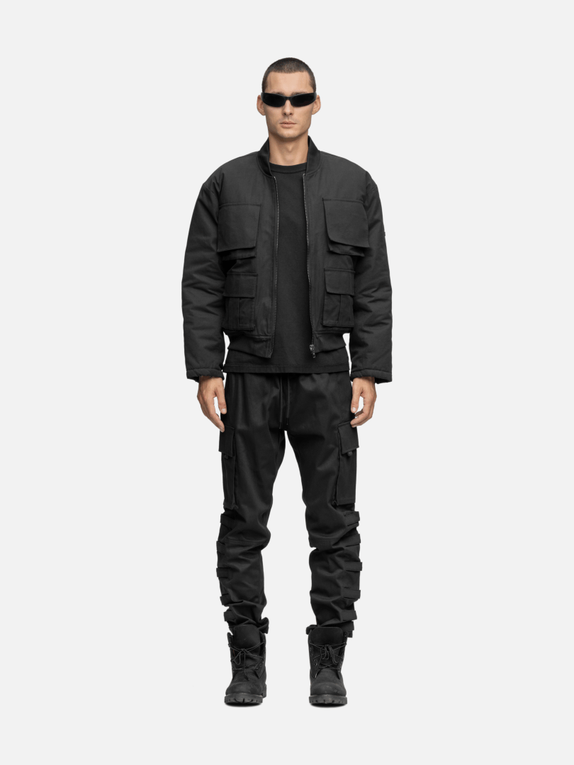 FUNCTIONAL BOMBER JACKET BLACK