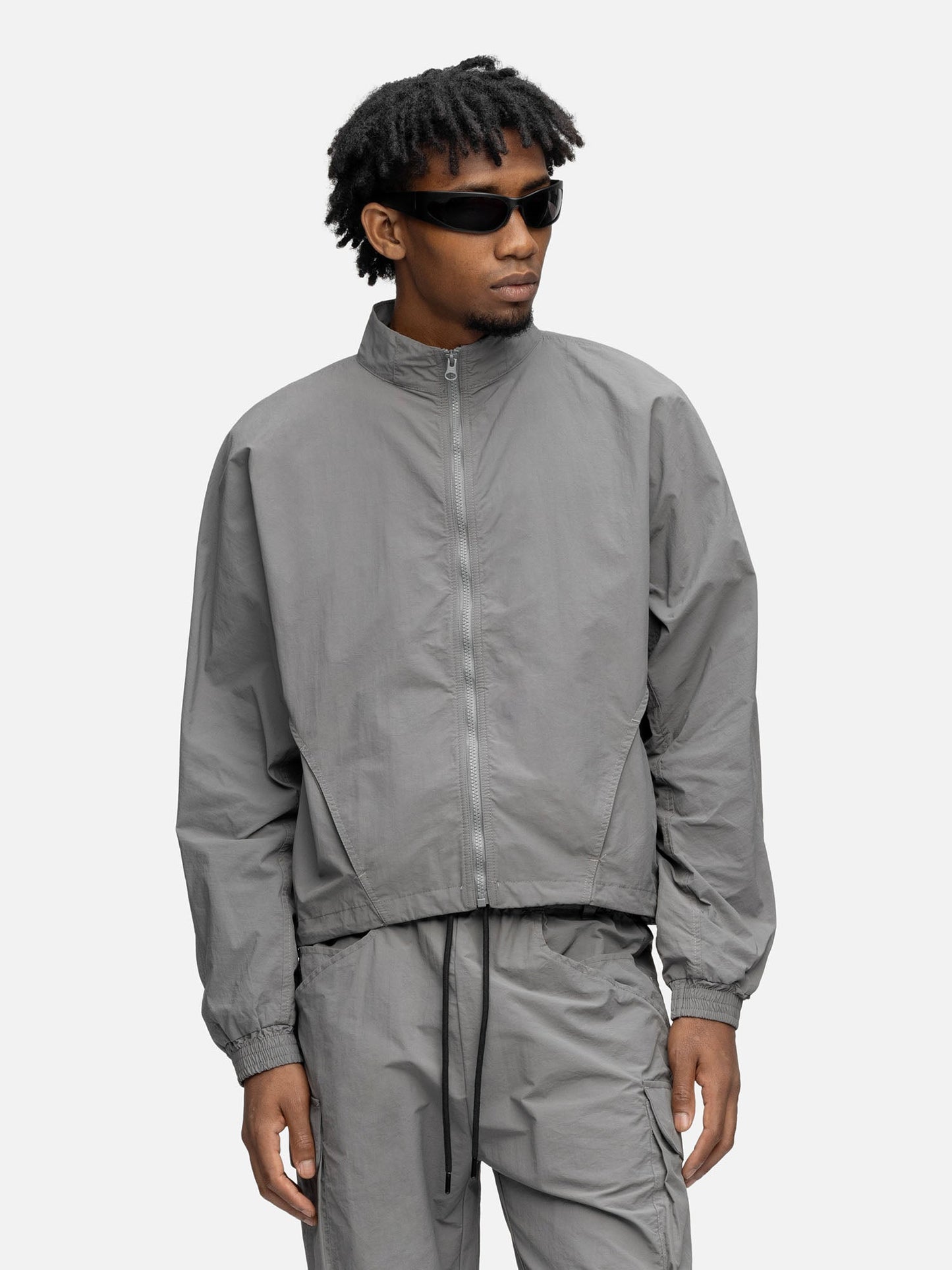LAYERED JACKET GREY