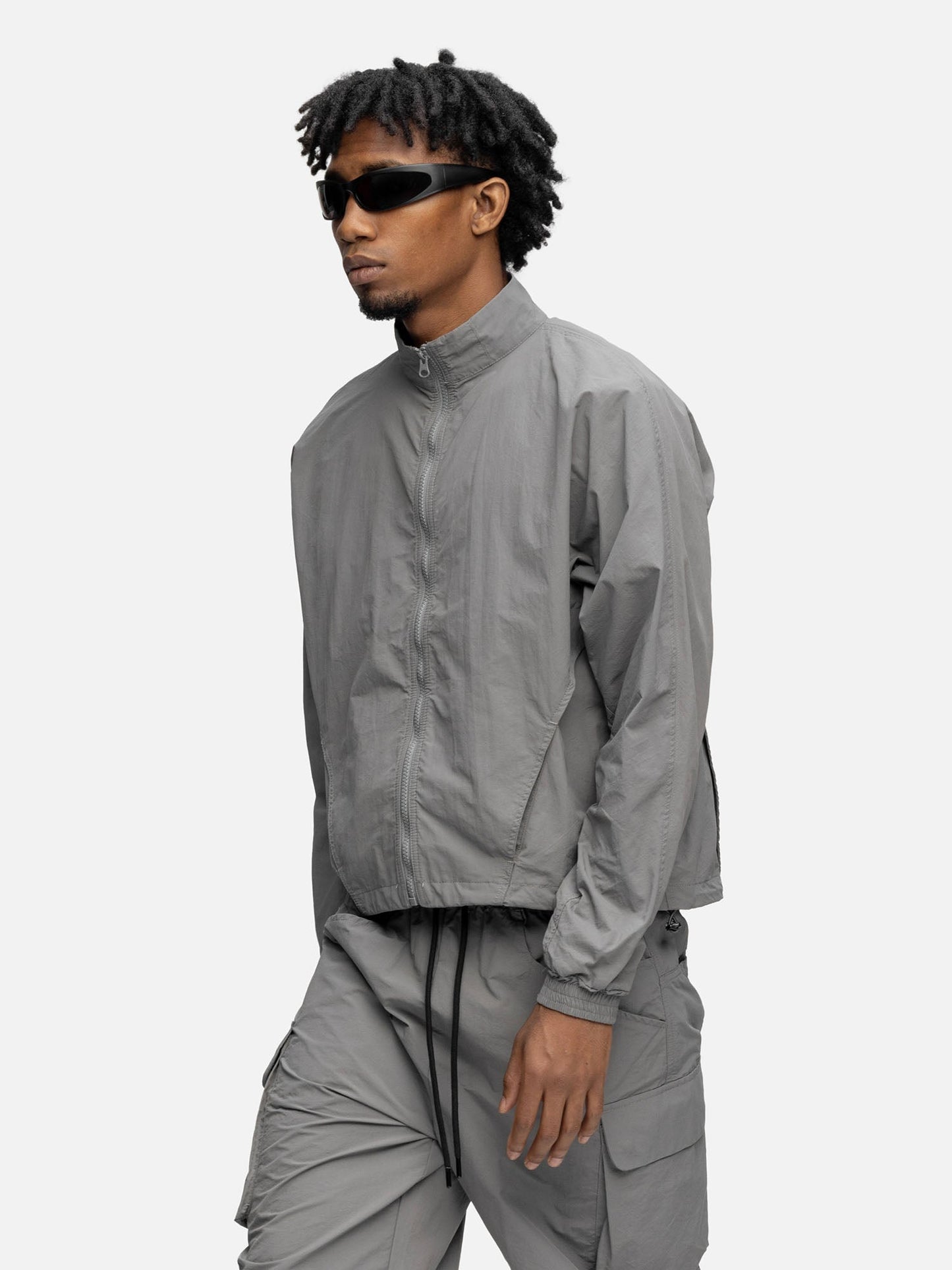 LAYERED JACKET GREY
