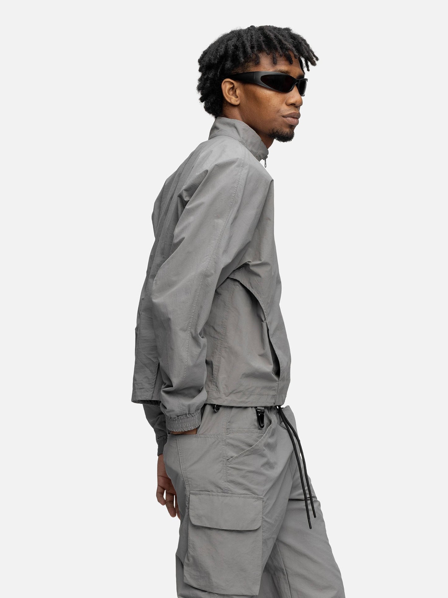 LAYERED JACKET GREY