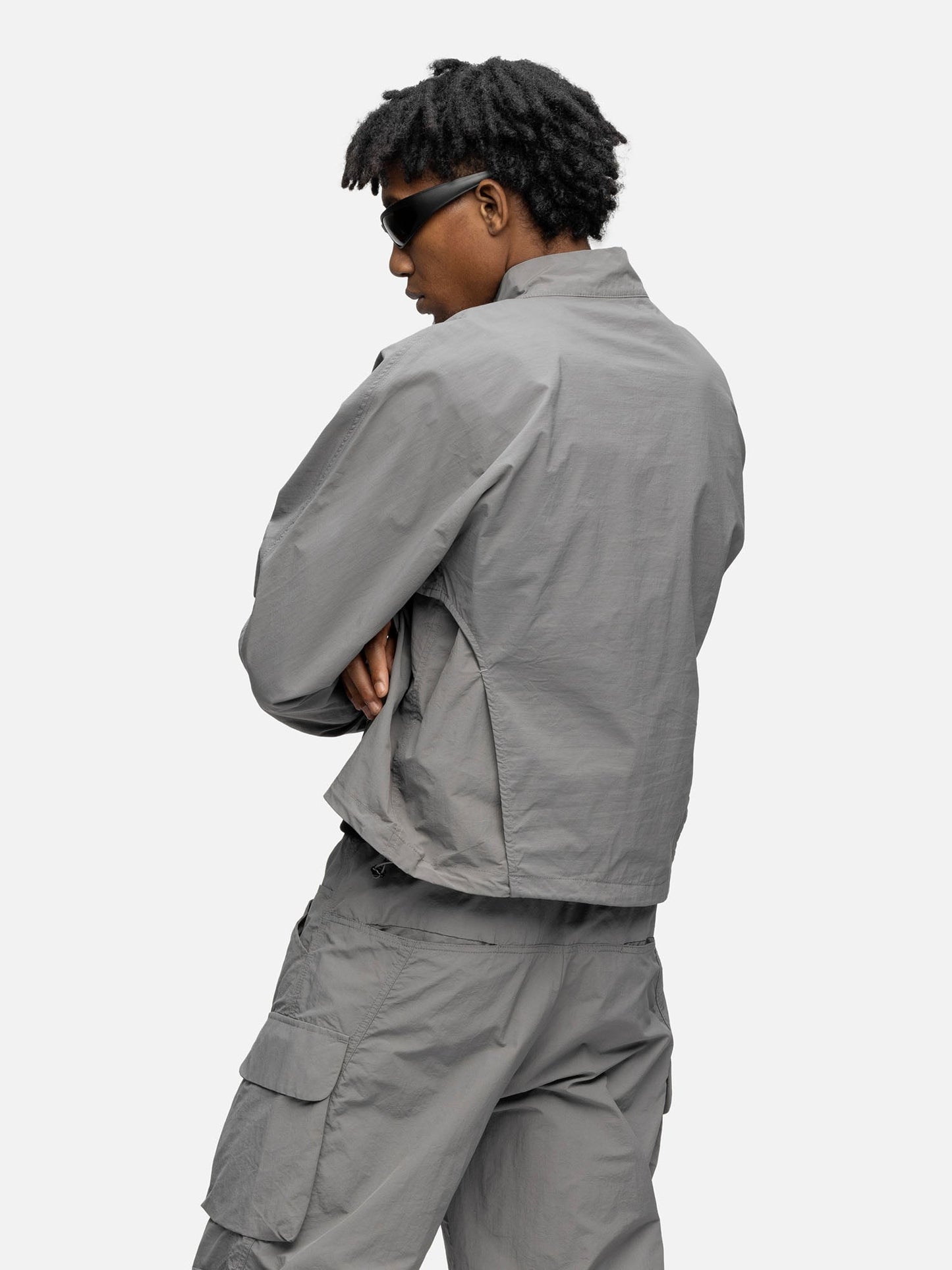 LAYERED JACKET GREY