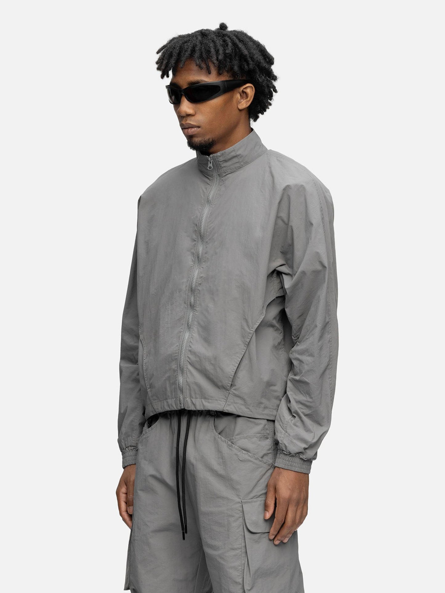 LAYERED JACKET GREY