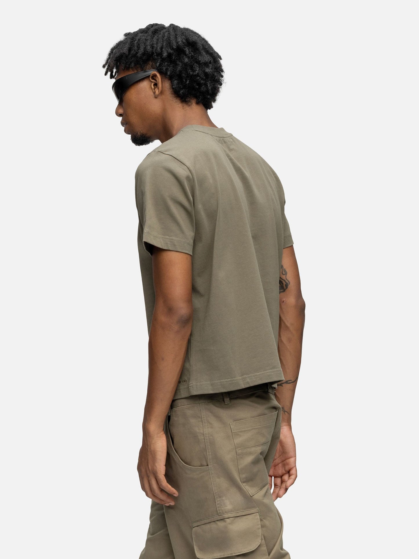 CROPPED T-SHIRT GREEN