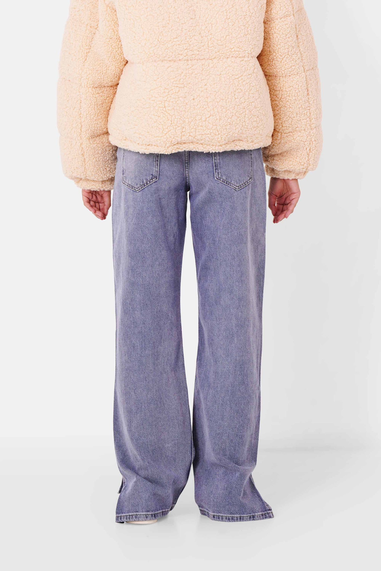 Open bottom jeans Blue