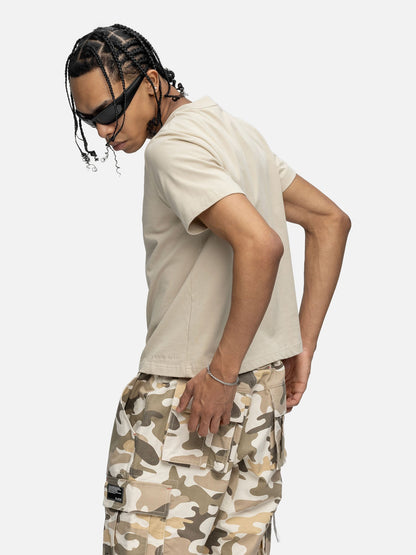 CROPPED T-SHIRT BIRCH
