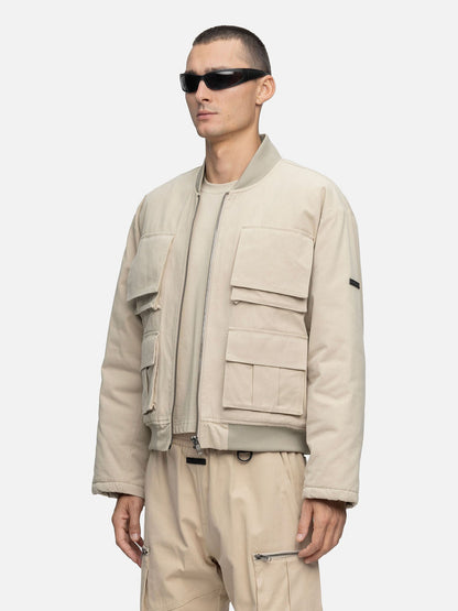 FUNCTIONAL BOMBER JACKET BIRCH