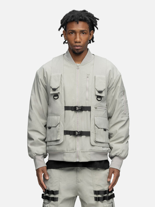 BOMBER JACKET STONE