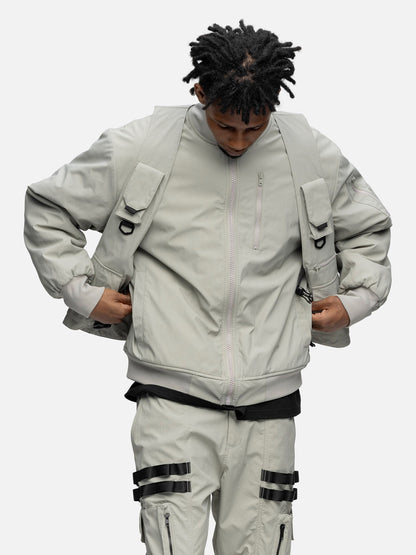 BOMBER JACKET STONE
