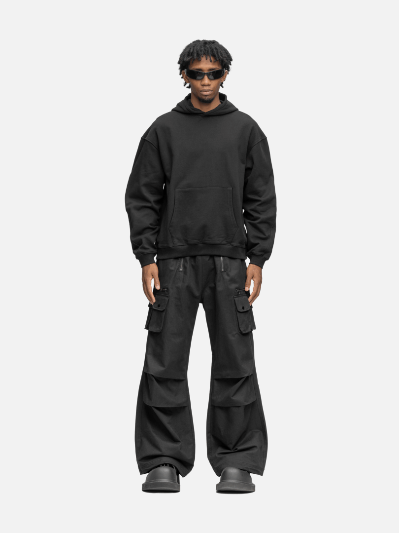 OVERSIZED HOODIE BLACK