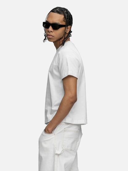 CROPPED T-SHIRT WHITE