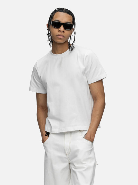 CROPPED T-SHIRT WHITE