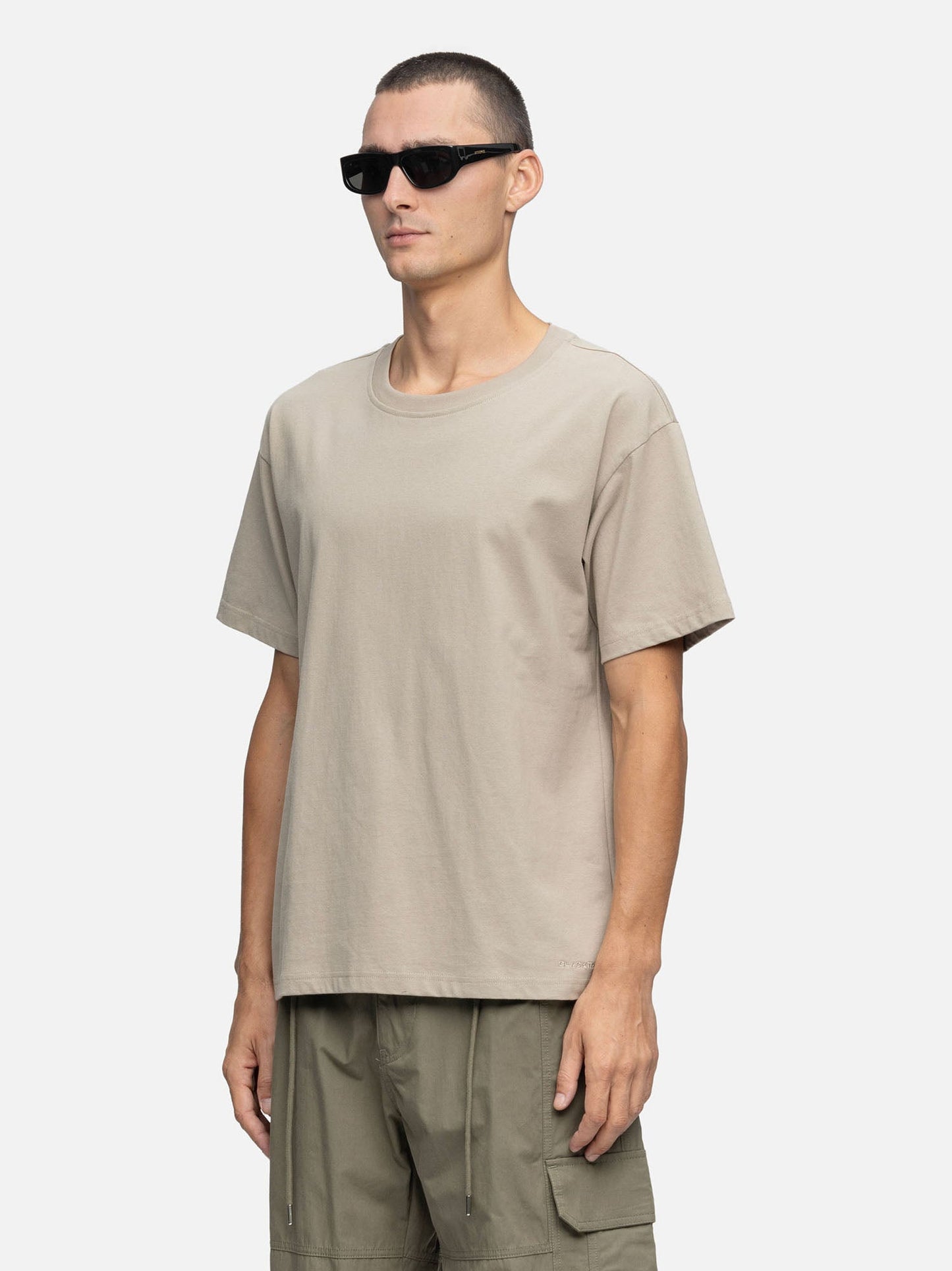 OVERSIZED T-SHIRT CEMENT