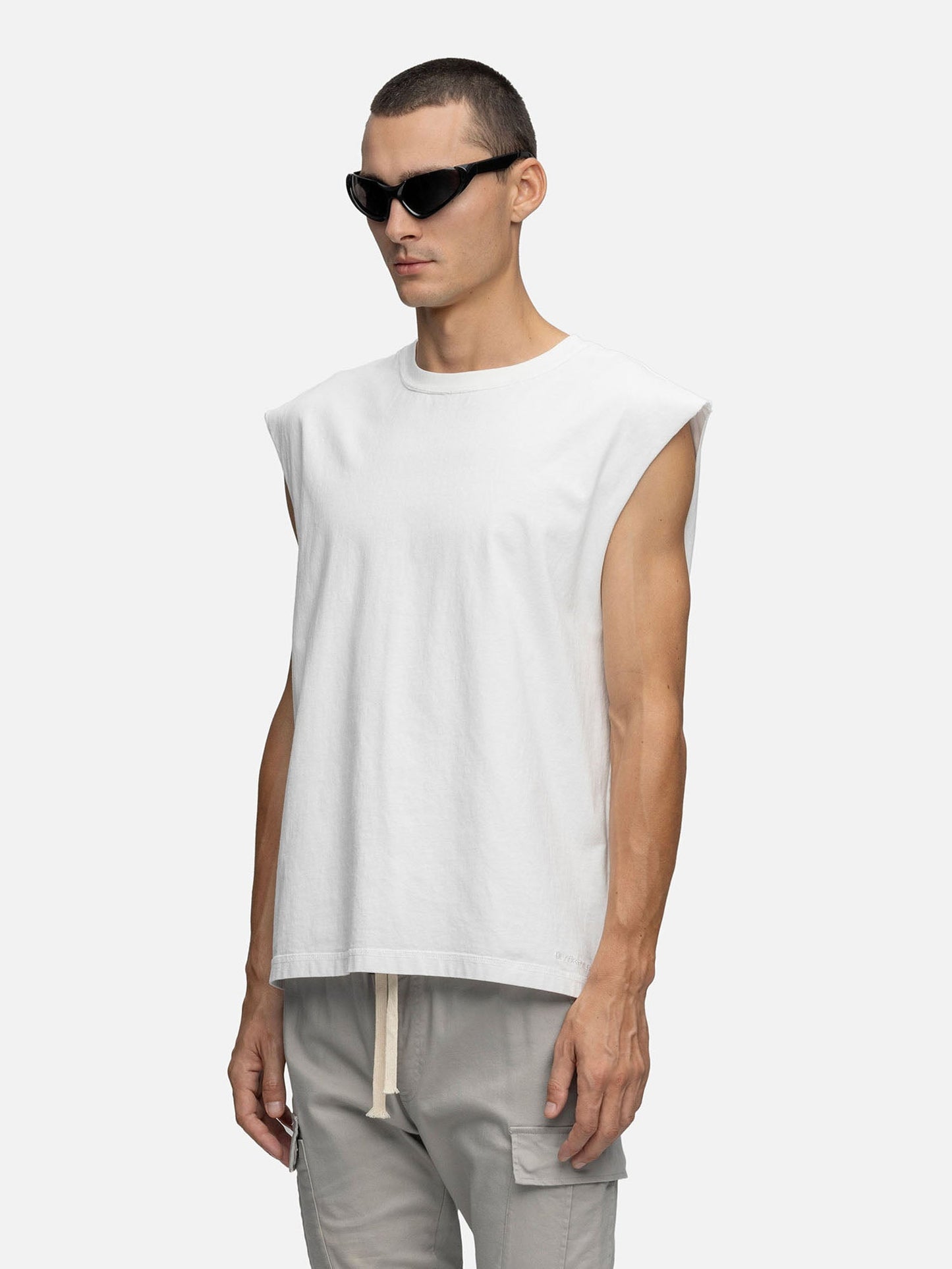 SLEEVELESS T-SHIRT WHITE