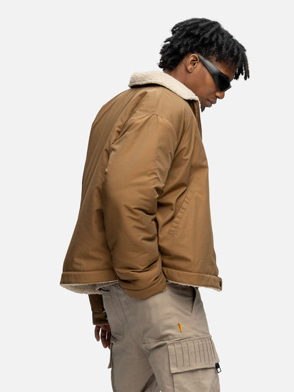 FLEECE JACKET BROWN