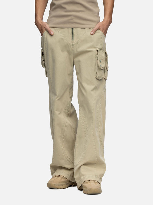 W6 CARGO WASHED GREEN