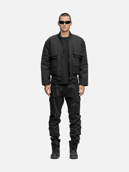FUNCTIONAL BOMBER JACKET BLACK