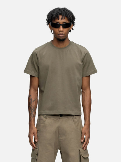 CROPPED T-SHIRT GREEN